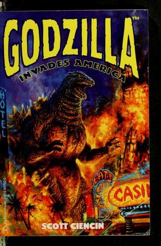 Cover image for Godzilla invades America