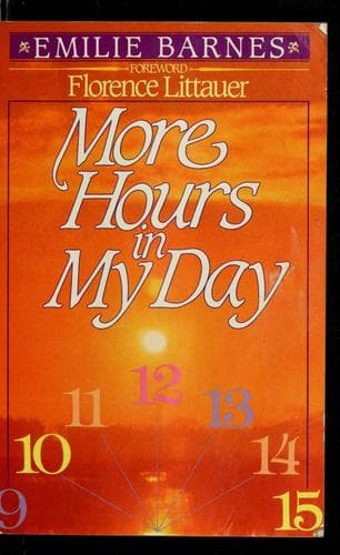 Cover image for More hours in my day