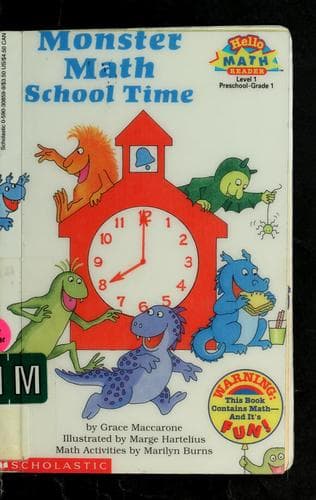 Cover image for Monster math school time