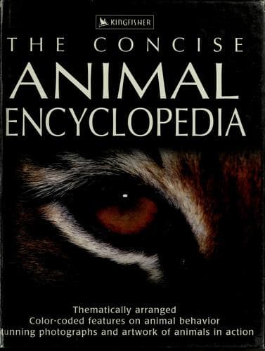 Cover image for The concise animal encyclopedia