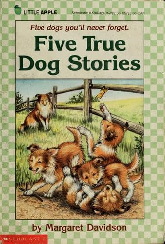 Cover image for Five true dog stories