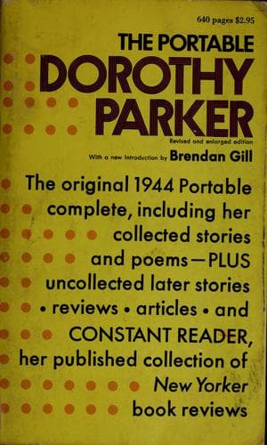 Cover image for The portable Dorothy Parker.