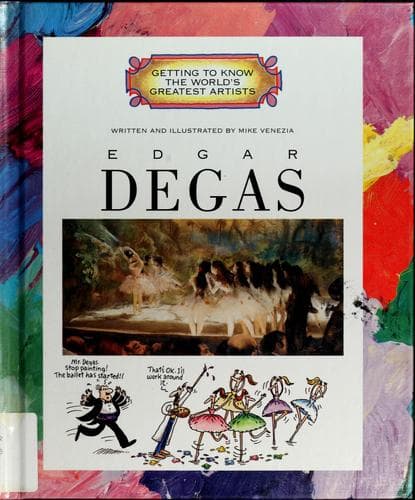 Cover image for Edgar Degas