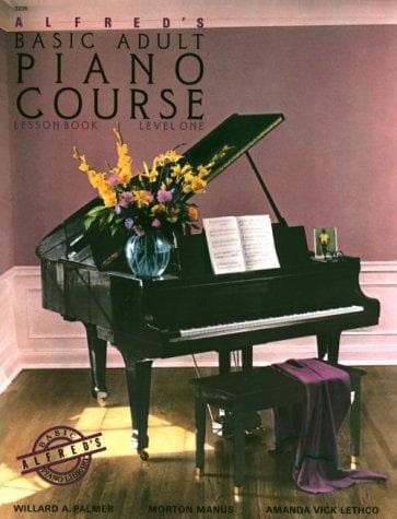 Cover image for Alfred's Basic Adult Piano Course