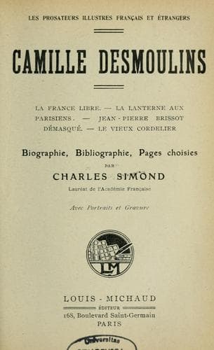 La France libre. La lanterne aux parisiens. Jean-Pierre Brissot démasqué. Le vieux Cordelier