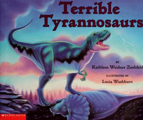 Cover image for Terrible tyrannosaurs