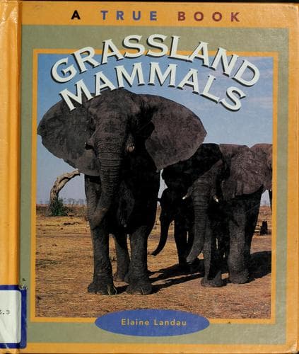 Cover image for Grassland mammals