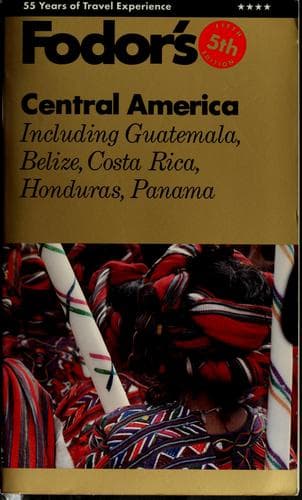 Cover image for Fodor's Central America