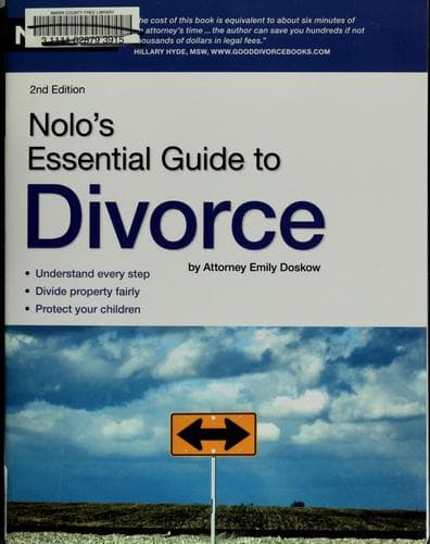 Cover image for Nolo's essential guide to divorce