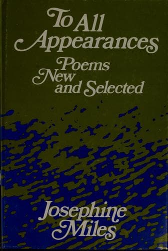 Cover image for To all appearances