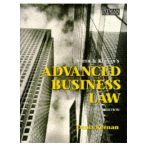 Cover image for Smith and Keenan's advanced business law.