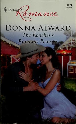 Cover image for The rancher's runaway princess