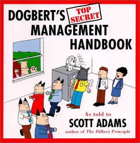 Cover image for Dogbert's top secret management handbook