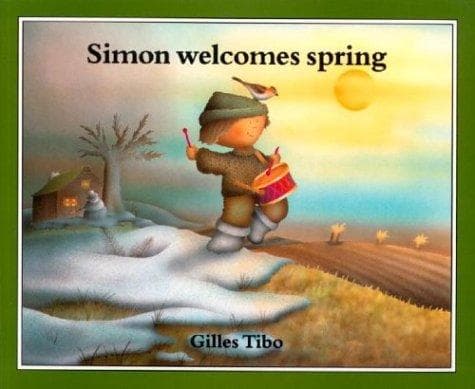 Cover image for Simon welcomes spring (Simon)