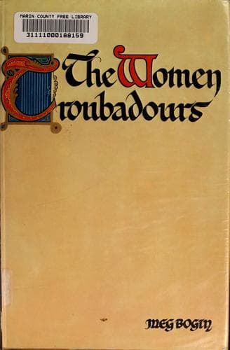 Cover image for The women troubadours