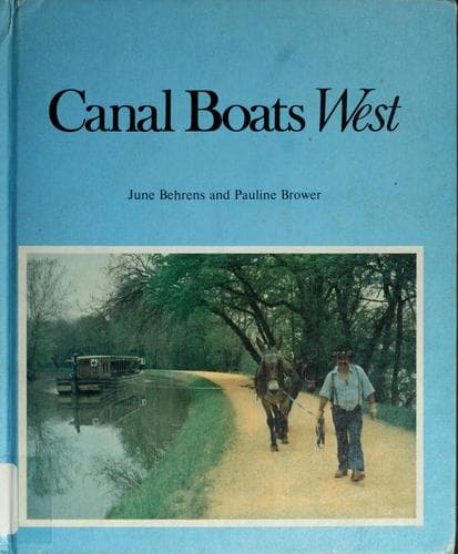 Cover image for Canal boats west