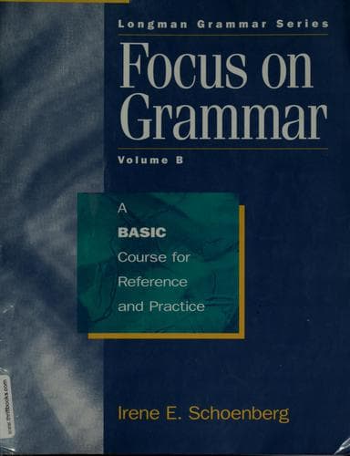 Cover image for Focus on grammar