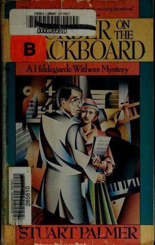 Cover image for Murder on the blackboard