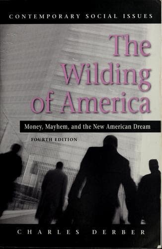 Cover image for Wilding of america