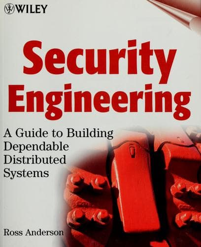 Cover image for Security engineering