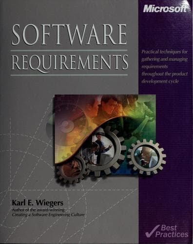 Cover image for Software requirements