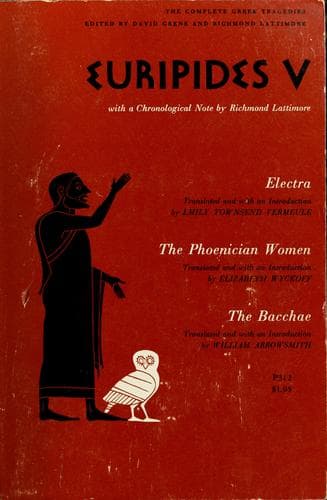 Cover image for Euripides V
