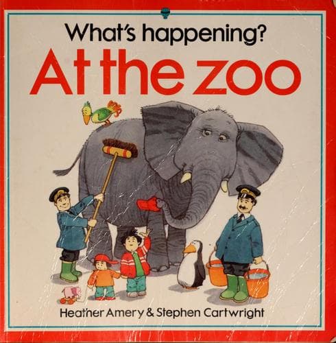 Cover image for At the zoo