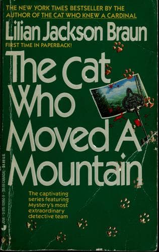 Cover image for The cat who moved a mountain