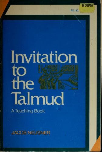 Cover image for Invitation to the Talmud