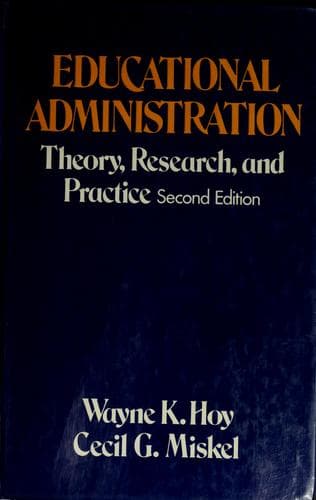 Cover image for Educational administration