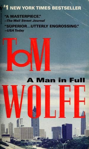 Cover image for A man in full