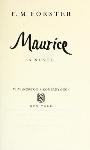 Cover image for Maurice