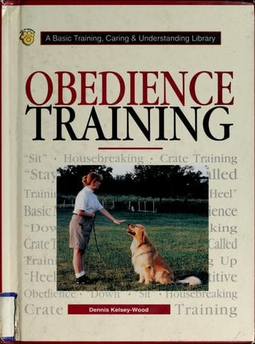 Cover image for Obedience training