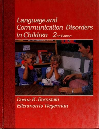 Cover image for Language and communication disorders in children