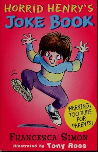 Cover image for Horrid Henry's joke book