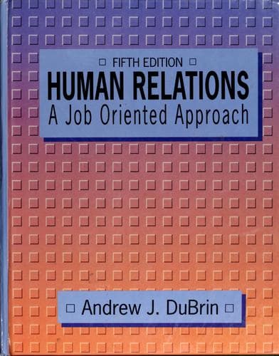 Cover image for Human relations