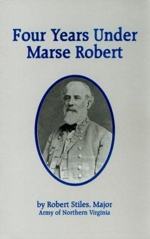 Cover image for Four Years Under Marse Robert