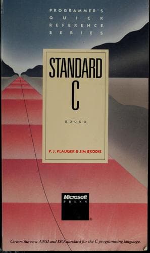 Cover image for Standard C