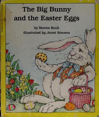 Cover image for The big bunny and the Easter eggs