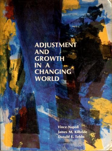Cover image for Adjustment and growth in a changing world