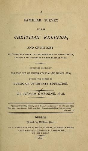 A familiar survey of the Christian religion