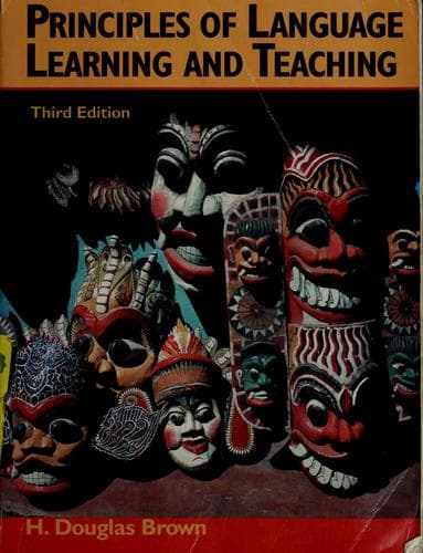 Cover image for Principles of language learning and teaching