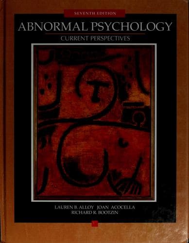 Cover image for Abnormal psychology