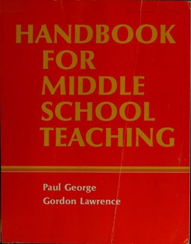 Cover image for Handbook for middle school teaching