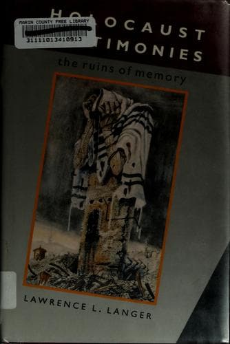 Cover image for Holocaust testimonies