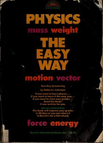 Cover image for Physics the easy way