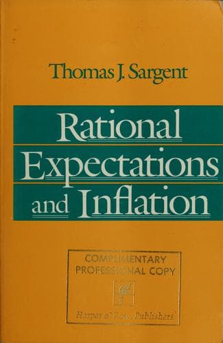 Cover image for Rational expectations and inflation