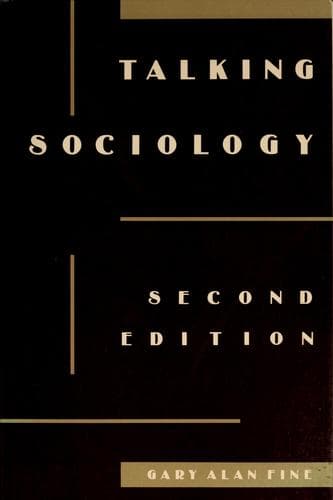 Cover image for Talking sociology