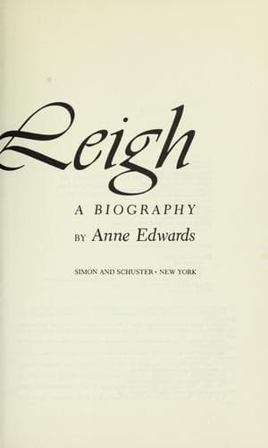 Cover image for Vivien Leigh
