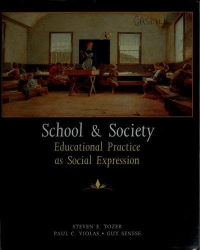 Cover image for School and society